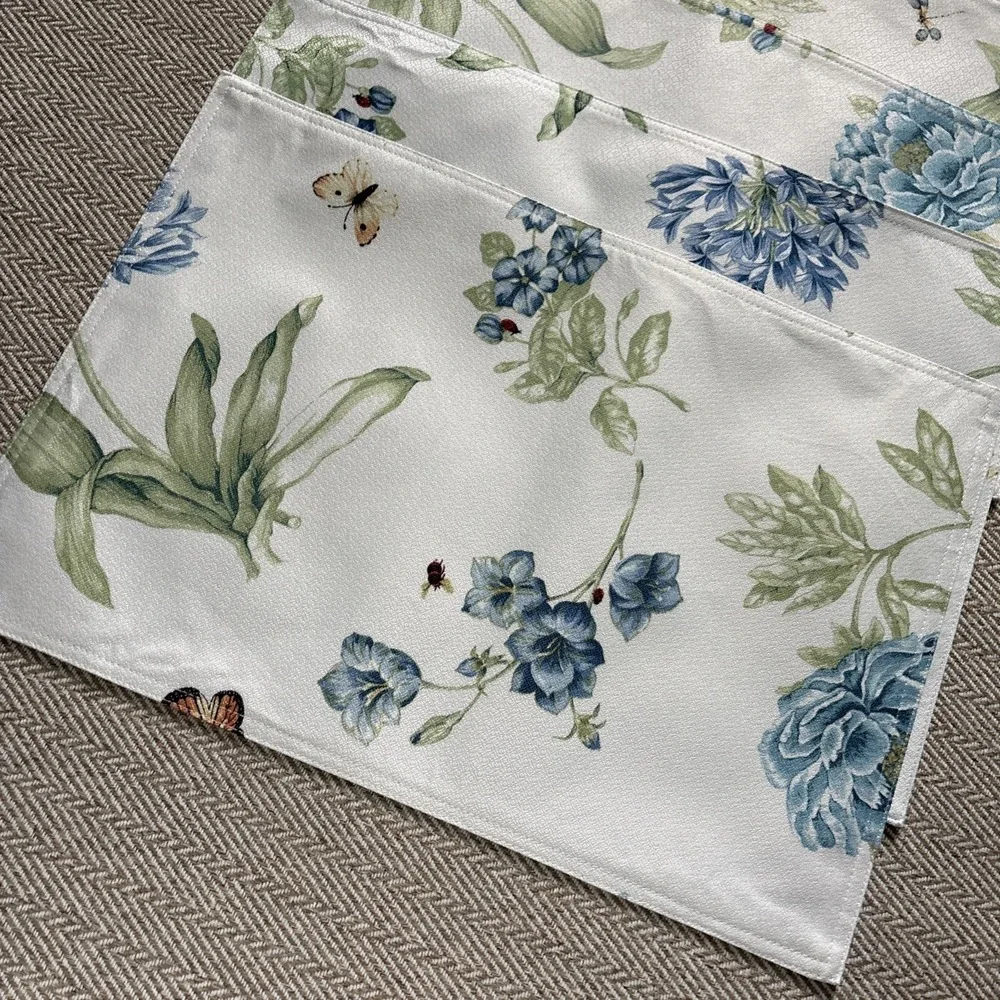 LENOX Butterfly Meadow Blue Placemats  13